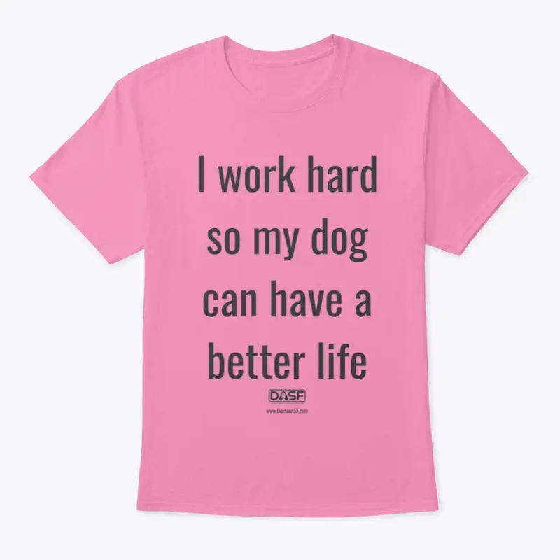 DASF Work Hard Gray Font